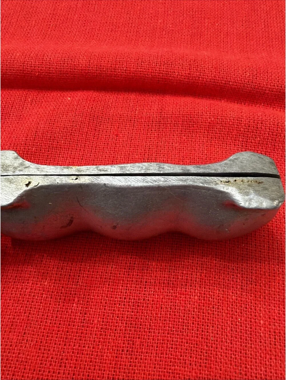 Antique Pewter Candy Mold 3 Santa Claus Figures Christmas Chocolate Candy 3D